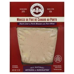 Trois Petis Cochons Mousse De Foie De Canard Au Porto