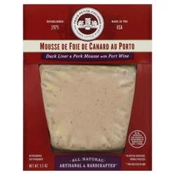 Trois Petis Cochons Mousse De Foie De Canard Au Porto
