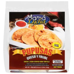 Mama Lycha Stuffed Corn Cheese & Bean Tortilla 18 oz