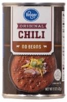slide 1 of 1, Kroger Original No Beans Chili, 15 oz