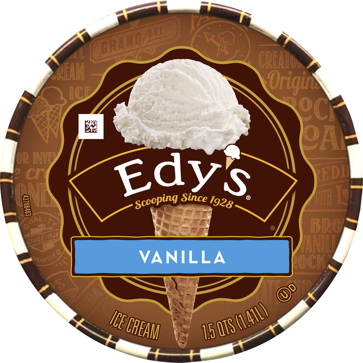 slide 2 of 7, Edy's Vanilla Ice Cream 1.5 qt, 1.5 qt