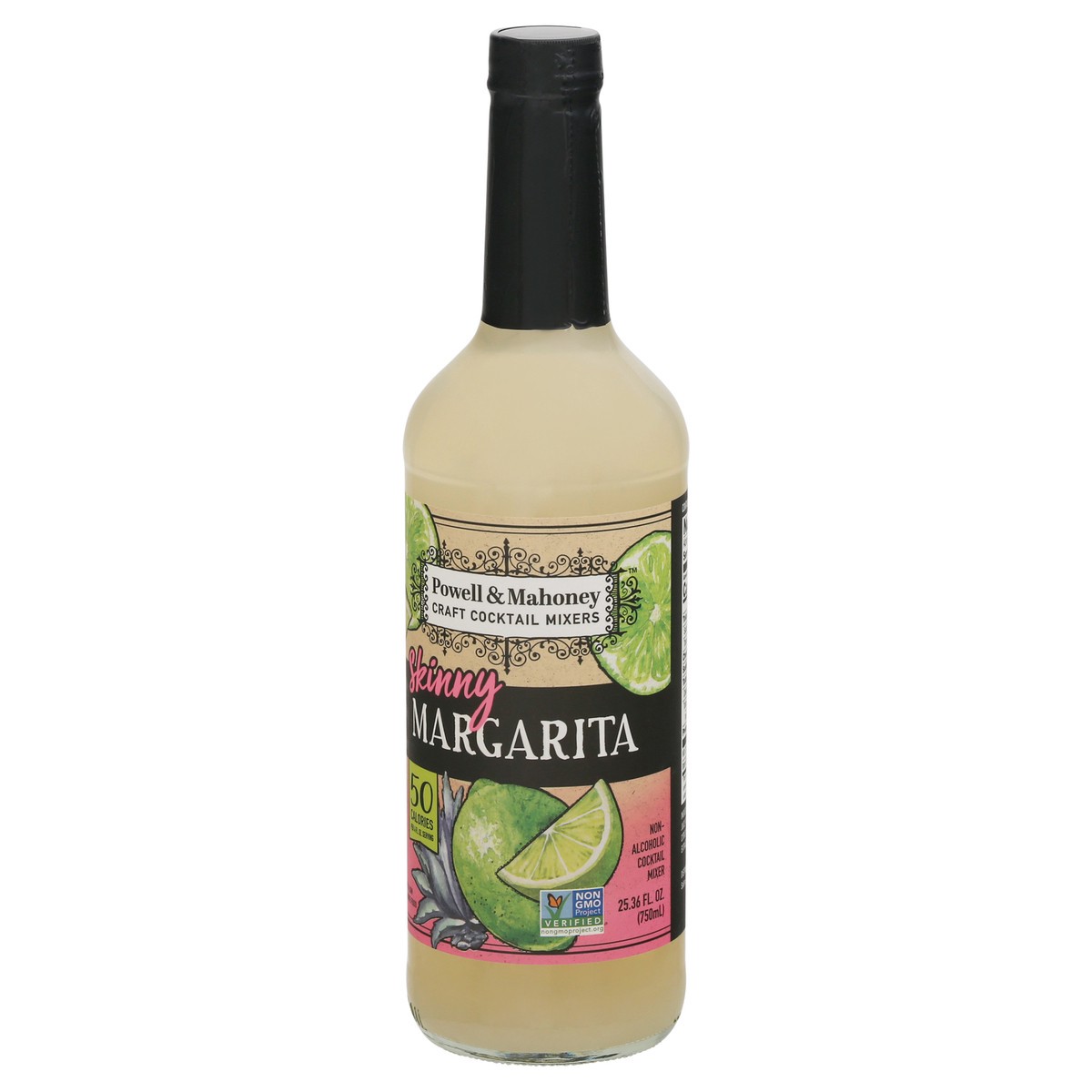 slide 11 of 12, Powell & Mahoney Non-Alcoholic Margarita Cocktail Mixer - 25.36 fl oz, 25.36 fl oz