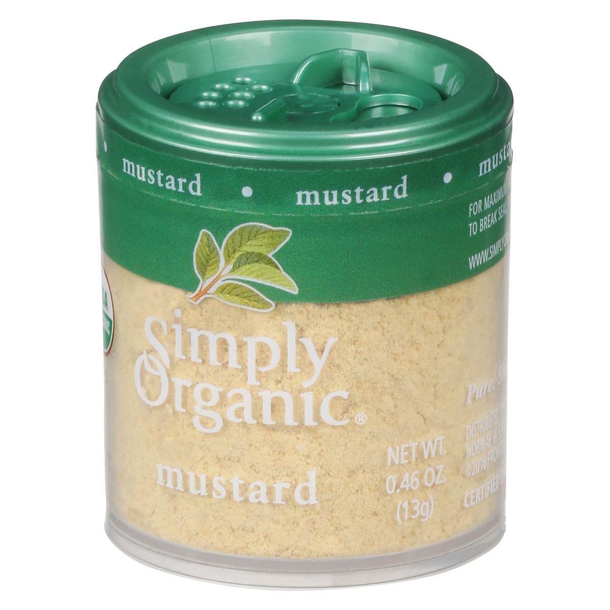 slide 6 of 9, Simply Organic Mustard 0.46 oz, 0.46 oz