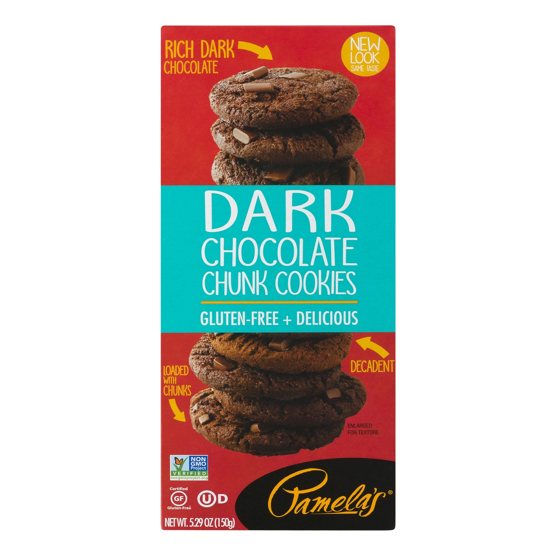 slide 1 of 1, Dare Dark Chocolate Chunk Cookies, 5.29 oz