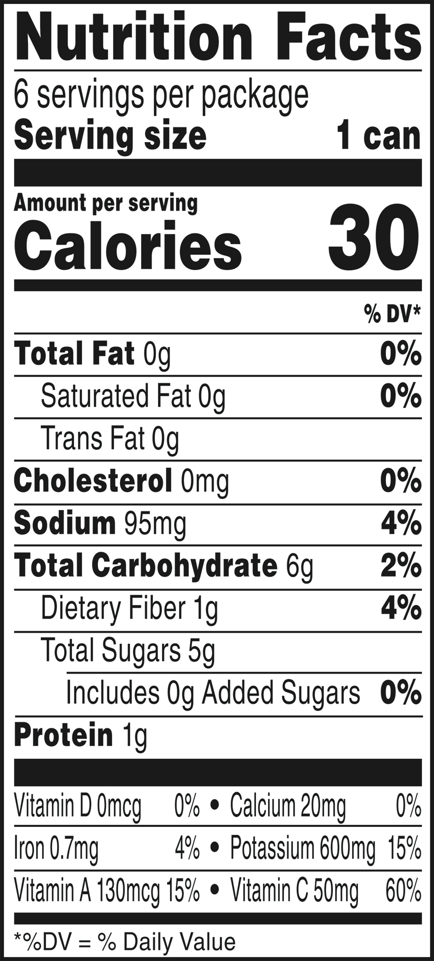 slide 5 of 5, V8 Low Sodium Original 100% Vegetable Juice, 6 ct; 5.5 fl oz