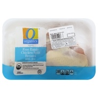 slide 1 of 1, O Organics Chicken Breast Split, per lb
