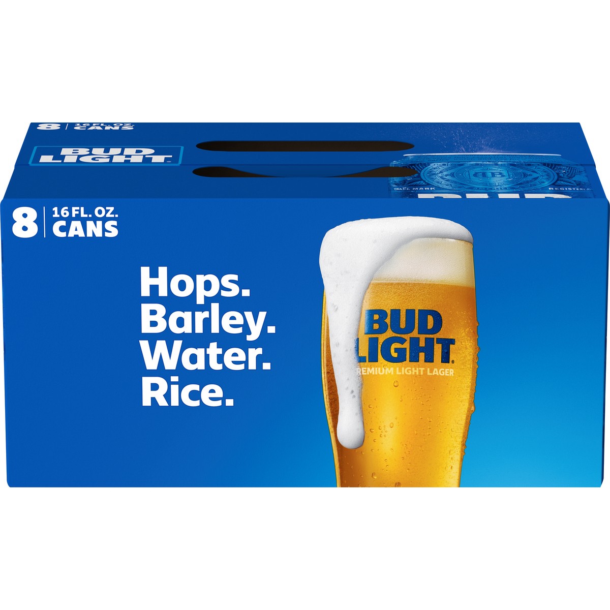 slide 3 of 3, Bud Light Beer, 8 Pack Beer, 16 FL OZ Cans, 4.2% ABV, 8 ct; 16 fl oz