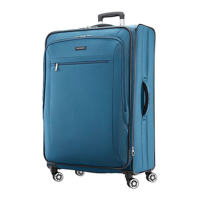 slide 1 of 6, Samsonite Ascella X Softside Spinner Checked Luggage - Teal, 29 in