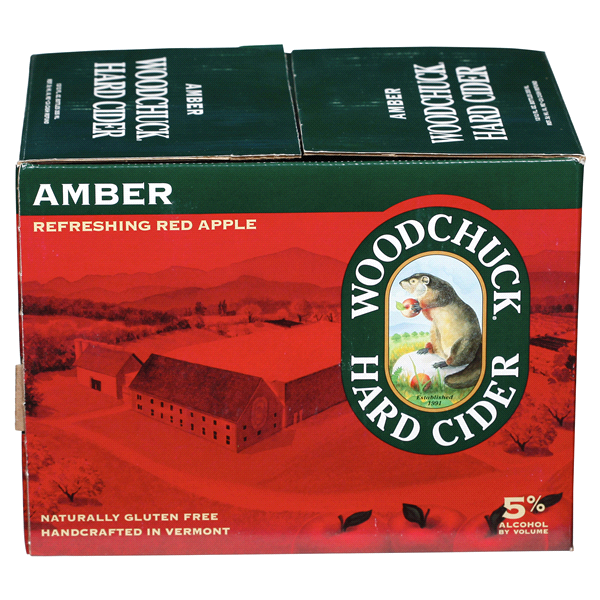 slide 1 of 1, Woodchuck Amber Hard Cider Cans, 12 ct; 12 oz