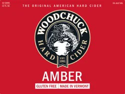 Woodchuck Amber Sweet Red Apple Hard Cider, 12 ea