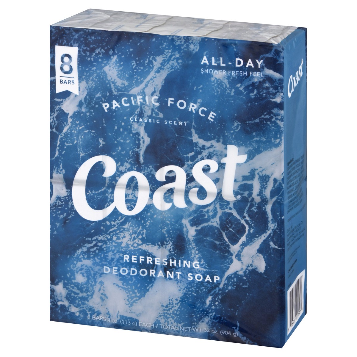slide 3 of 9, Coast Classic Scent Refreshing Deodorant Soap, 8 ct; 4 oz