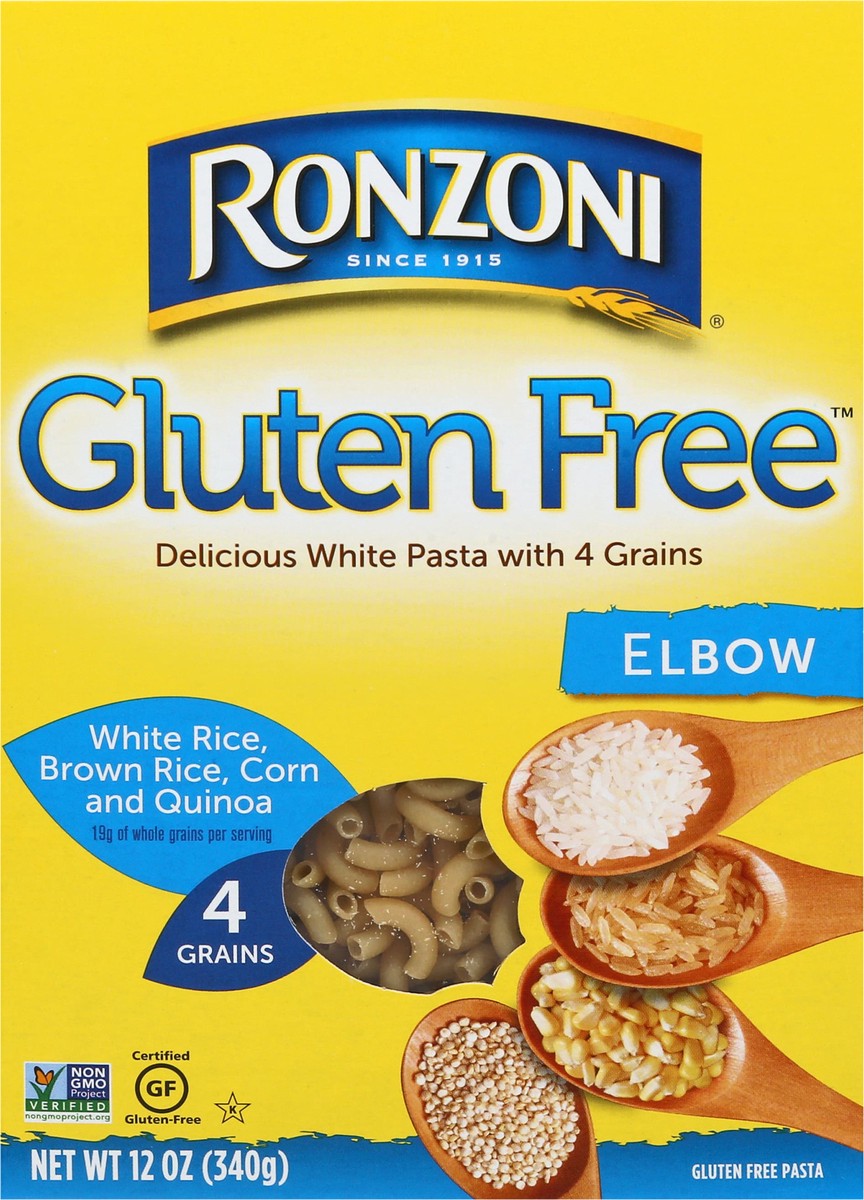 slide 6 of 8, Ronzoni Gluten Free Elbows Pasta, 12 oz