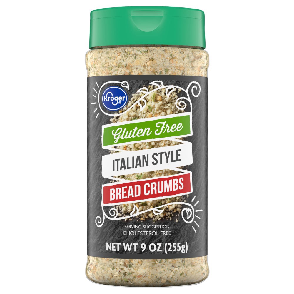 slide 1 of 4, Kroger® Gluten Free Italian Style Bread Crumbs, 9 oz