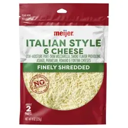 Meijer Finely Shredded Italian Cheese