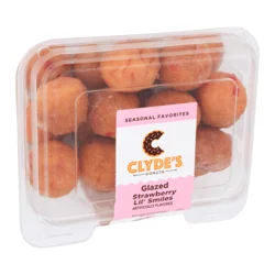 Clyde's Donuts Strawberry Donut Holes