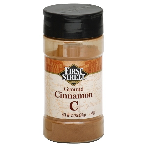 slide 1 of 1, First Street Ground Cinnamon, 2.7 oz