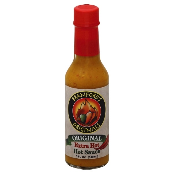 slide 1 of 1, Branford's Extra Hot Hot Sauce, 5 oz