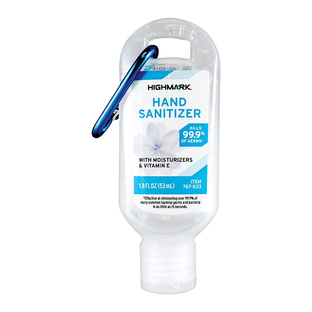 slide 1 of 1, Personal Care Hand Sanitizer With Clip, 1 ct