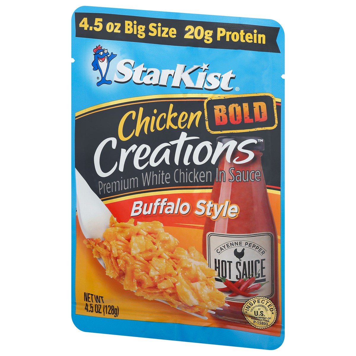 slide 5 of 9, Starkist Buffalo Chicken Creations, 4.5 oz