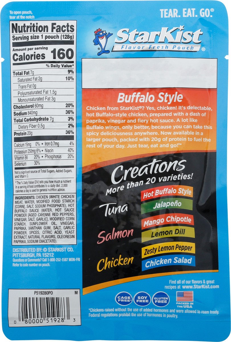 slide 4 of 9, Starkist Buffalo Chicken Creations, 4.5 oz
