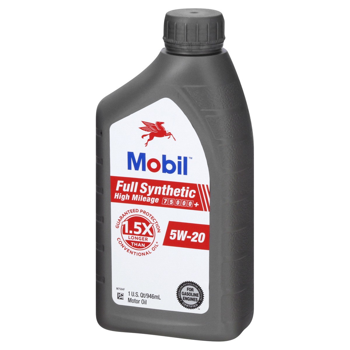 slide 2 of 11, Mobil Full Synthetic 5W-20 Motor Oil 1 qt, 1 qt