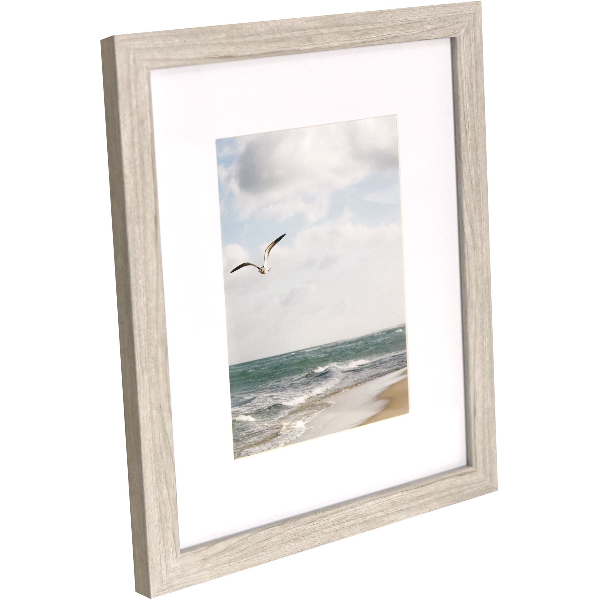 slide 6 of 7, 3 Pack Gallery Gray Frame With Mat By Studio Decor, 3 ct