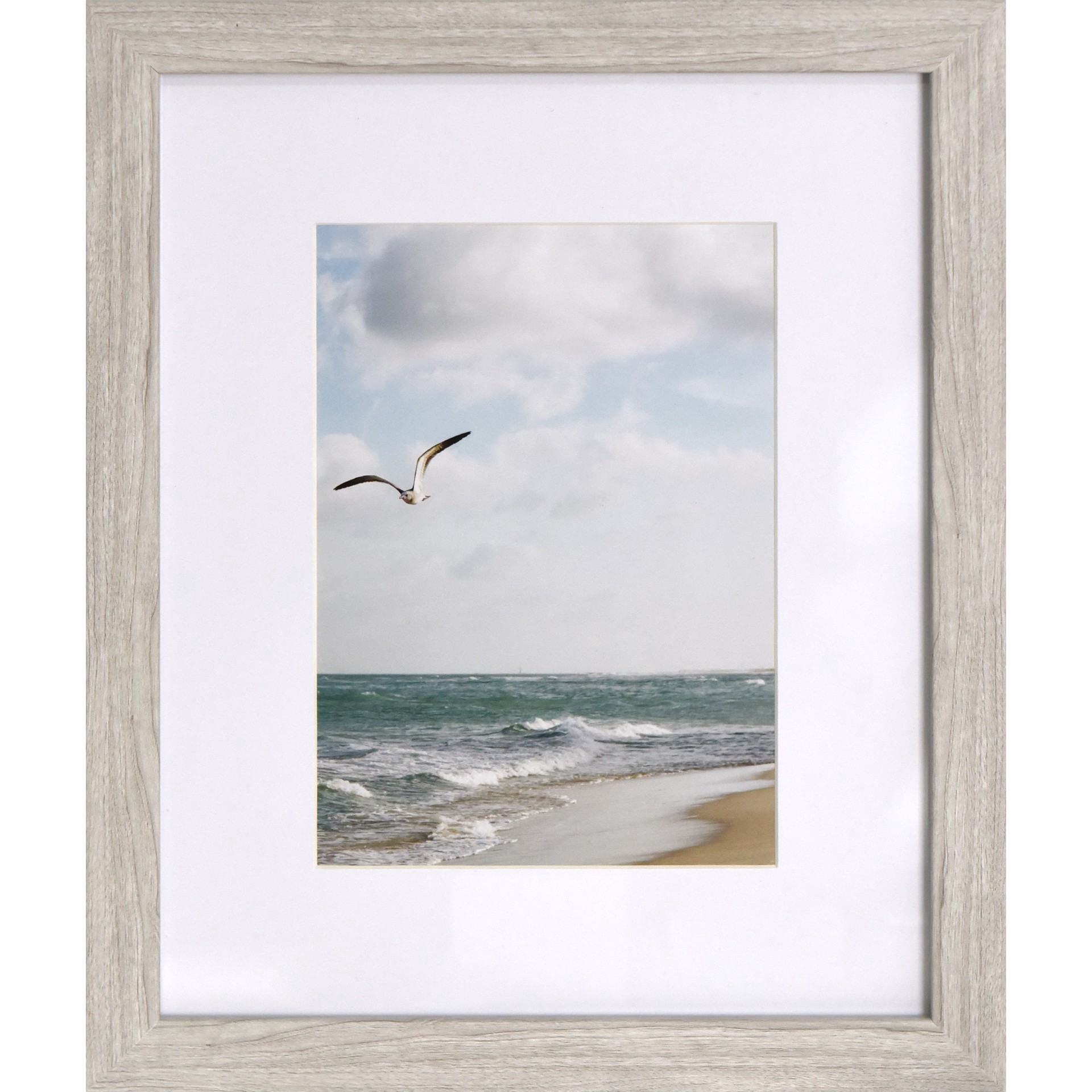 slide 7 of 7, 3 Pack Gallery Gray Frame With Mat By Studio Decor, 3 ct