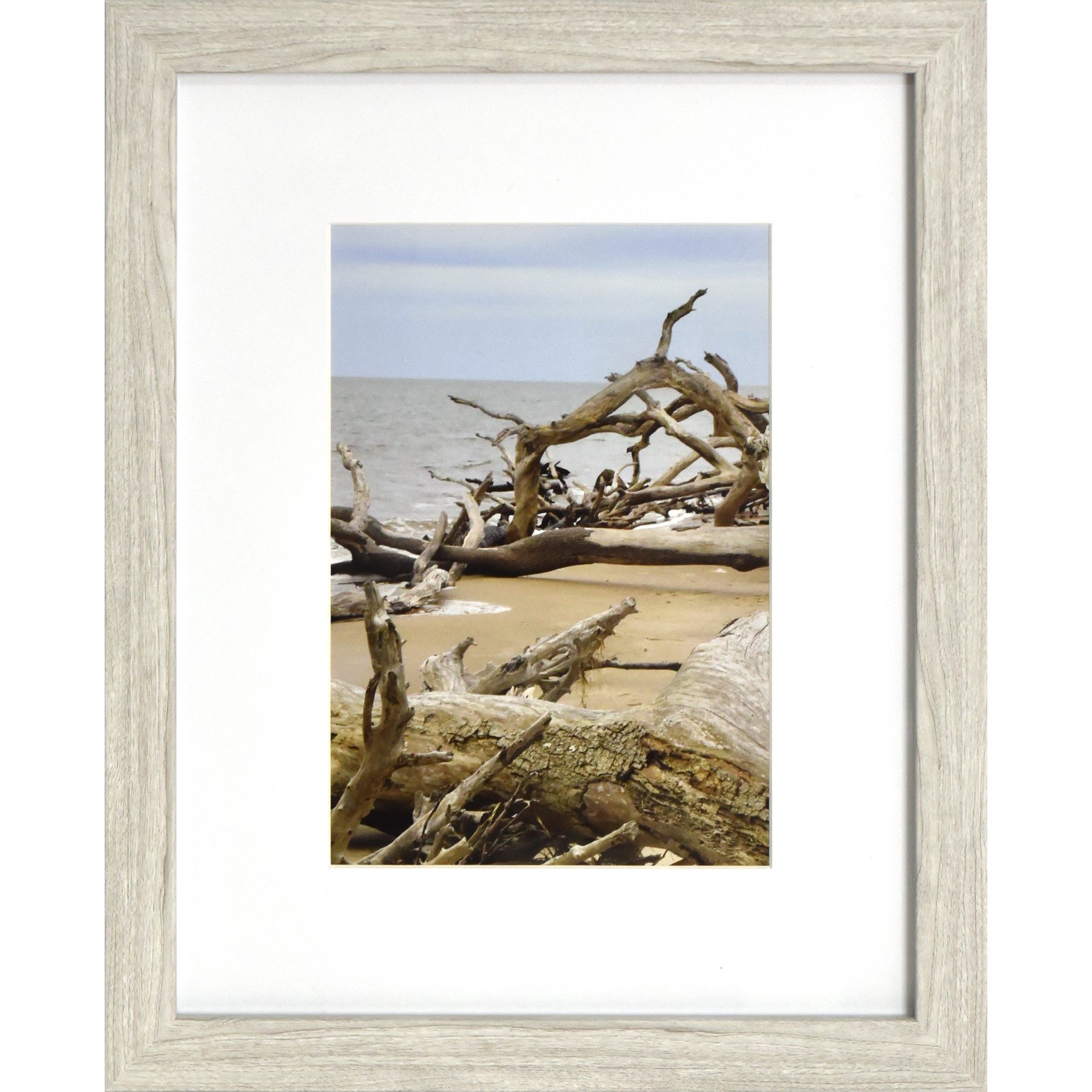 slide 3 of 7, 3 Pack Gallery Gray Frame With Mat By Studio Decor, 3 ct