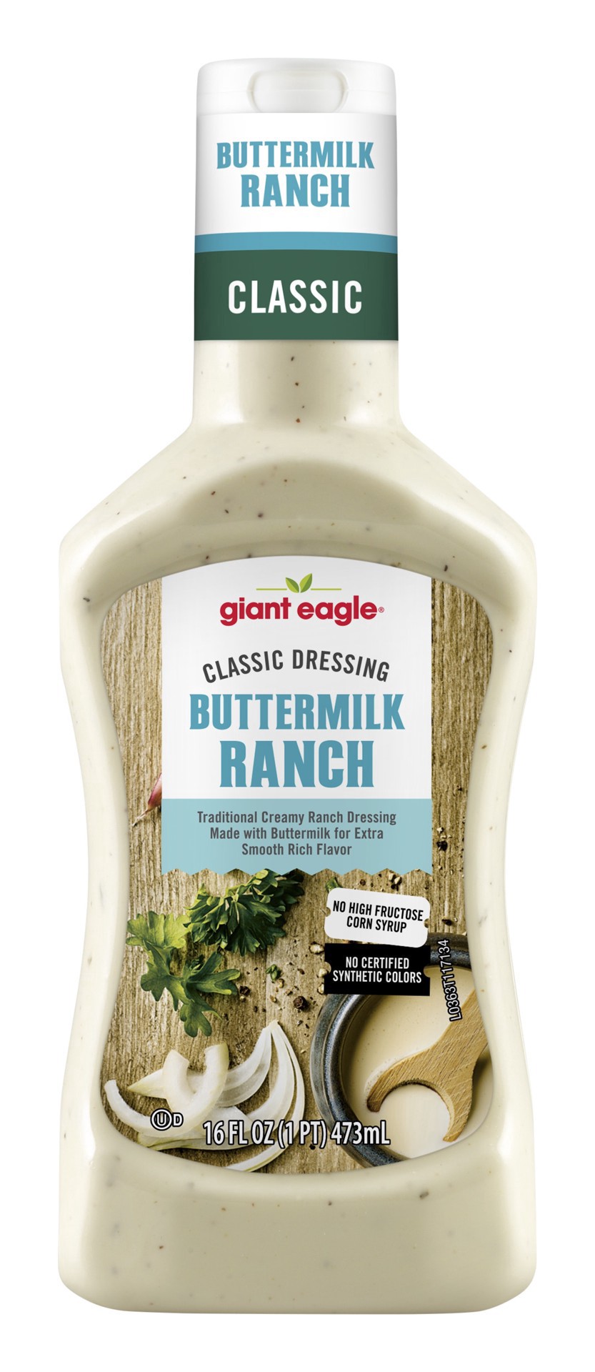 slide 1 of 1, Giant Eagle Buttermilk Ranch Dressing, 16 oz
