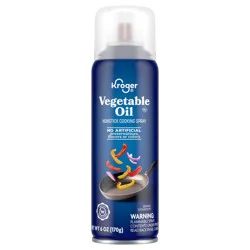 Kroger Vegetable Oil Cooking Spray - 6 oz