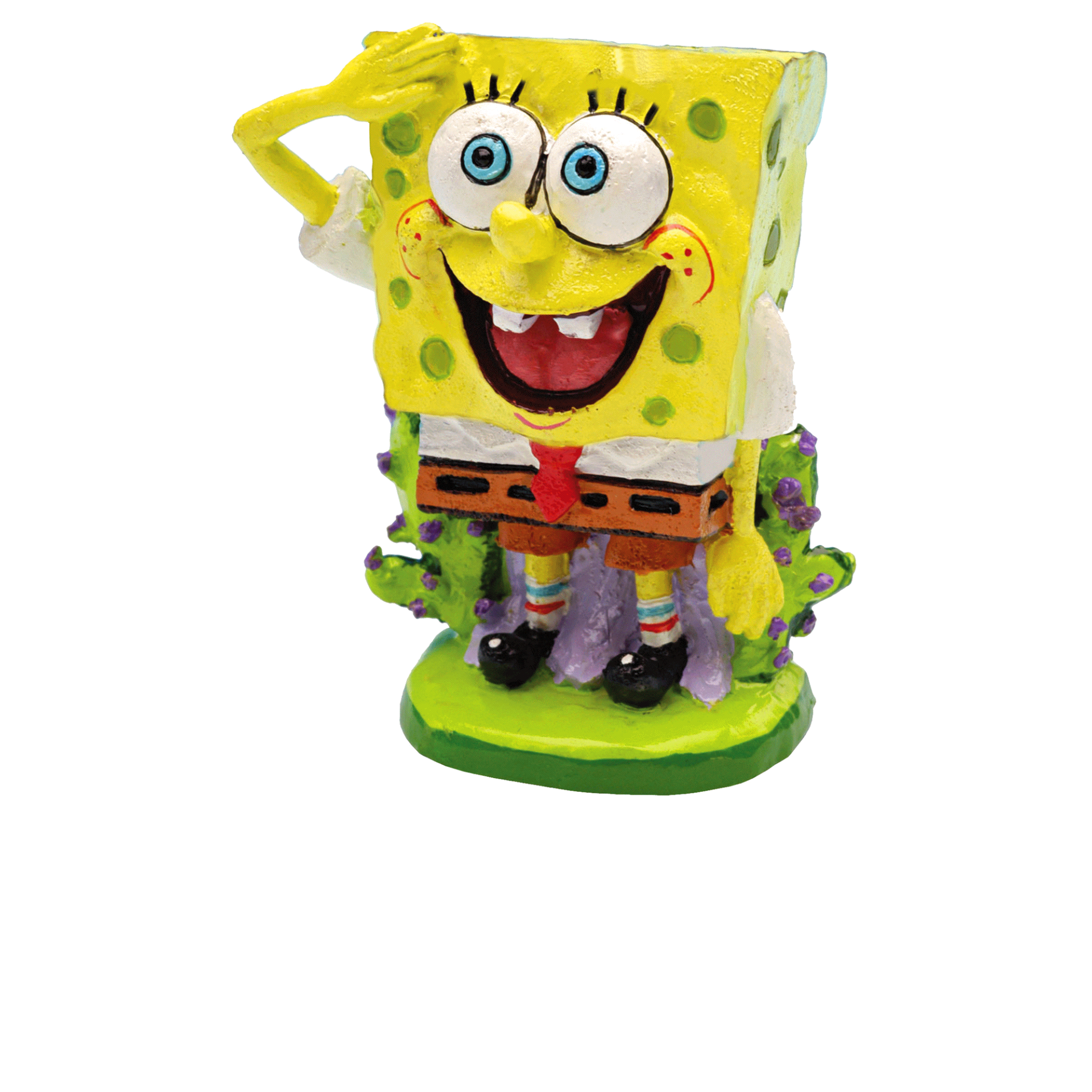 slide 1 of 1, Penn-Plax SpongBob Mini Aquarium Ornament, 1 ct