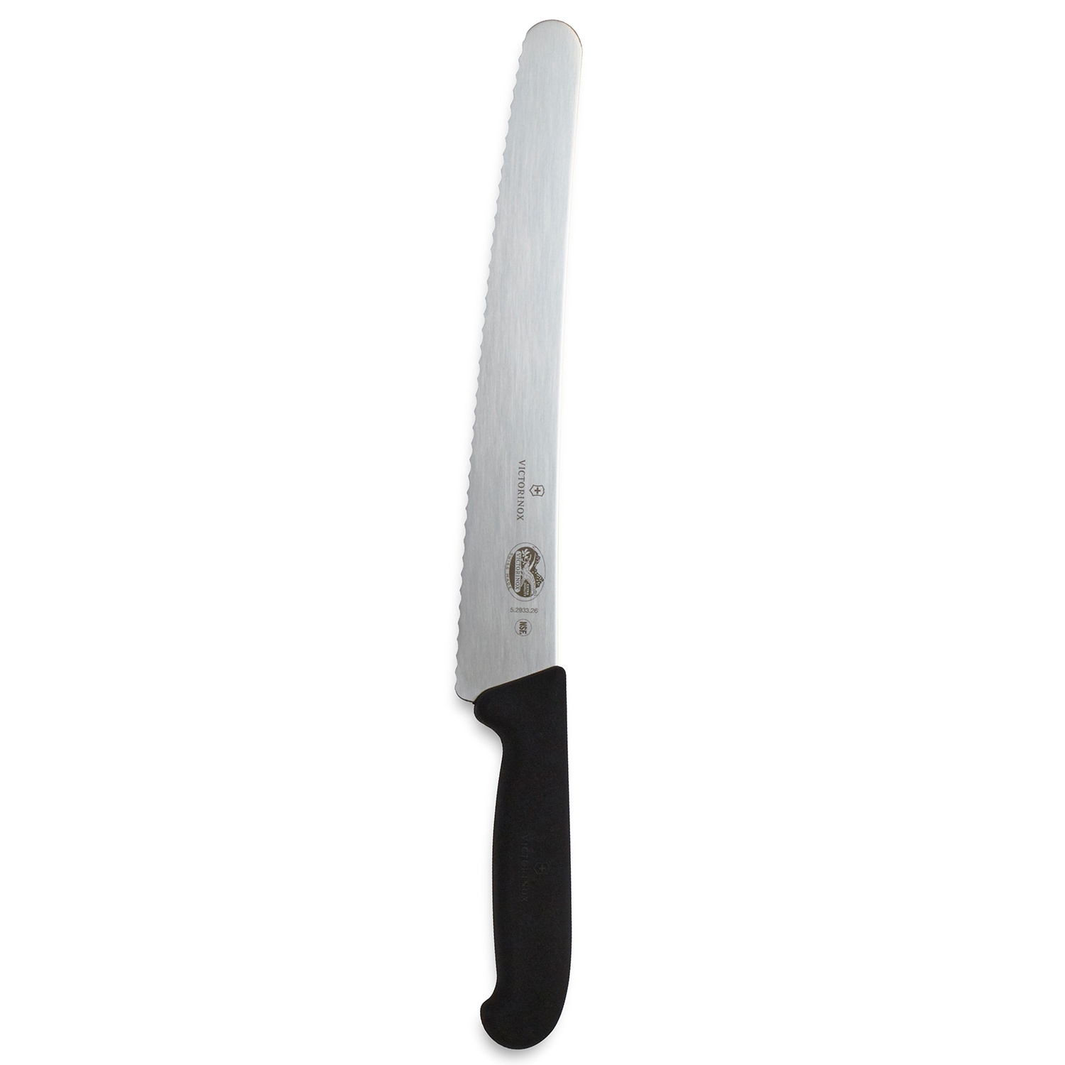 slide 1 of 1, Victorinox Swiss Army Victorinox Fibrox Pro Serrated Bread Knife, 10 in