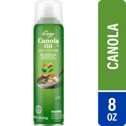 Kroger Canola Oil Cooking Spray - 8 oz