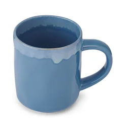 Pfaltzgraff Mug Can Reactive Blue 15 oz