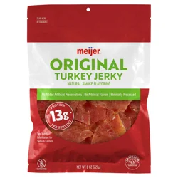 Meijer Original Turkey Jerky - 8 oz