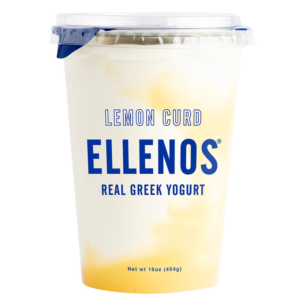 slide 1 of 4, Ellenos Real Greek Lemon Curd Yogurt 16 oz, 16 oz