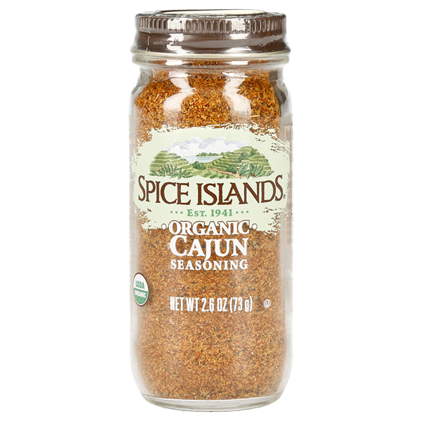 slide 1 of 1, Spice Islands Organic Cajun Seasoning, 2.5 oz