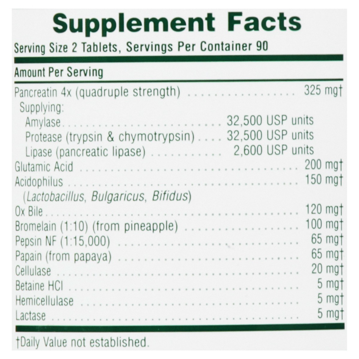 slide 11 of 12, Nature's Plus Ultra-Zyme Maximum Strength Tablets, 180 ct