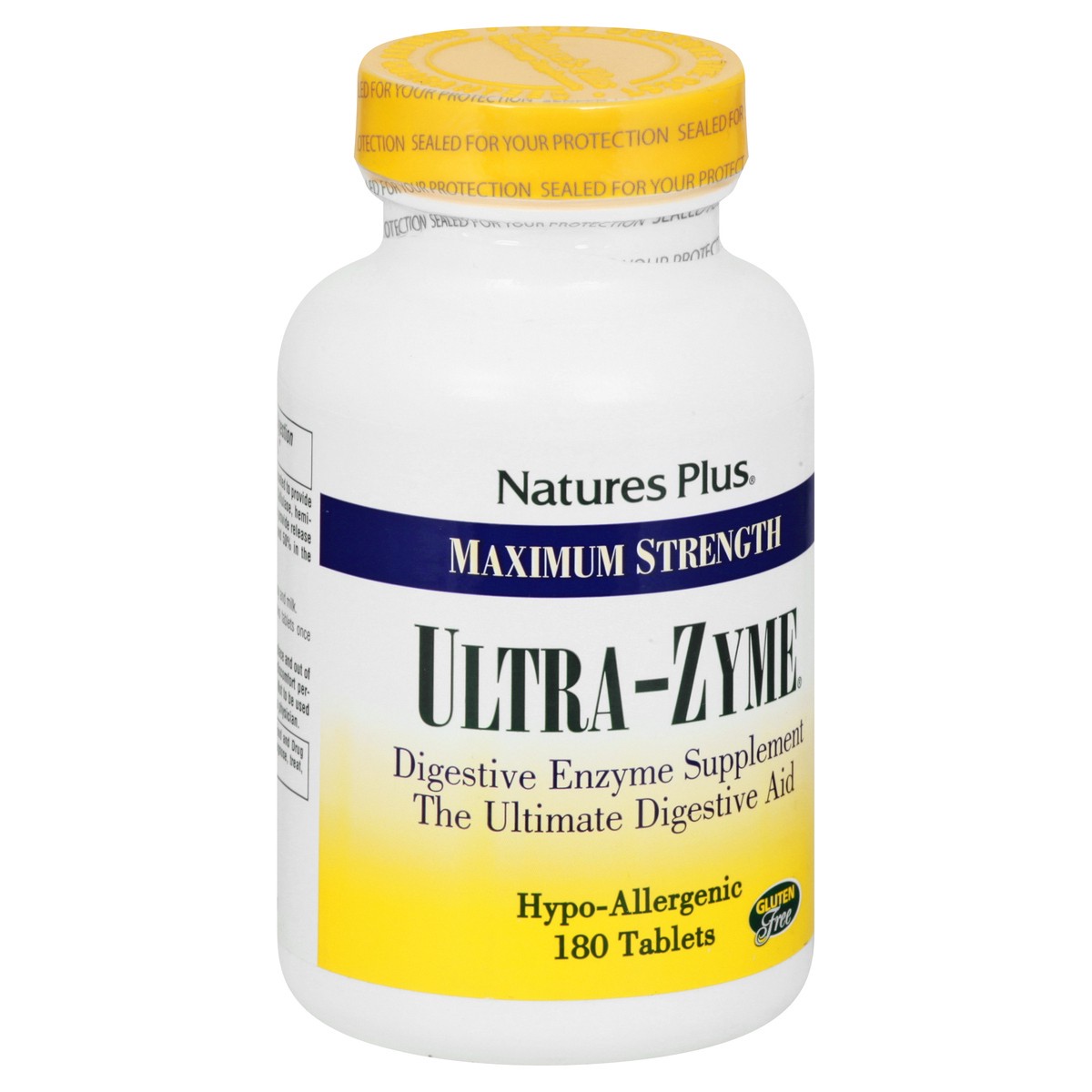 slide 2 of 12, Nature's Plus Ultra-Zyme Maximum Strength Tablets, 180 ct