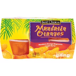Best Choice Mandarin Orange Cups