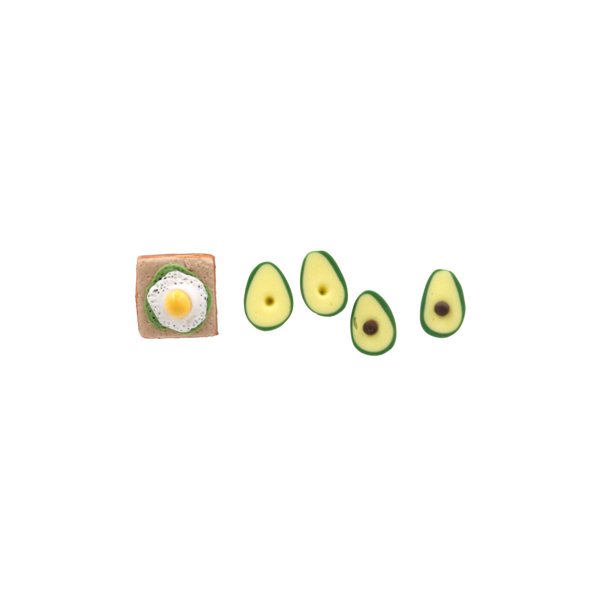 slide 3 of 3, Miniature Avocado Toast By Make Market, 0.38 in x 0.19 in x 0.24 in