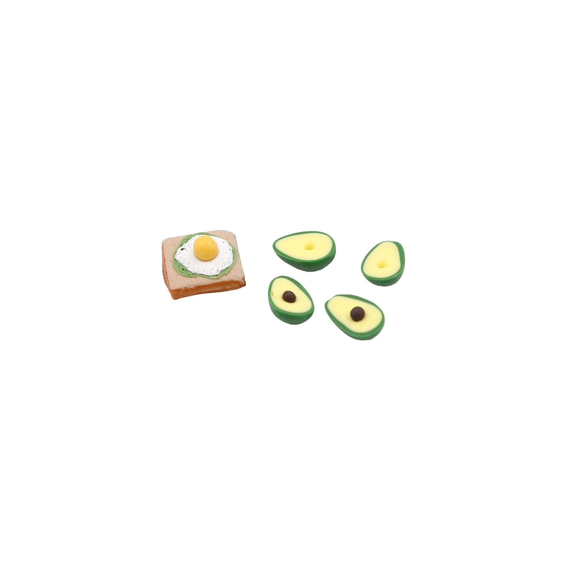 slide 2 of 3, Miniature Avocado Toast By Make Market, 0.38 in x 0.19 in x 0.24 in
