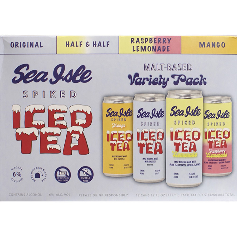 slide 1 of 1, Bald Birds Brewing Sea Isle Spiked Iced Tea Malt Vari, 12 ct; 12 oz