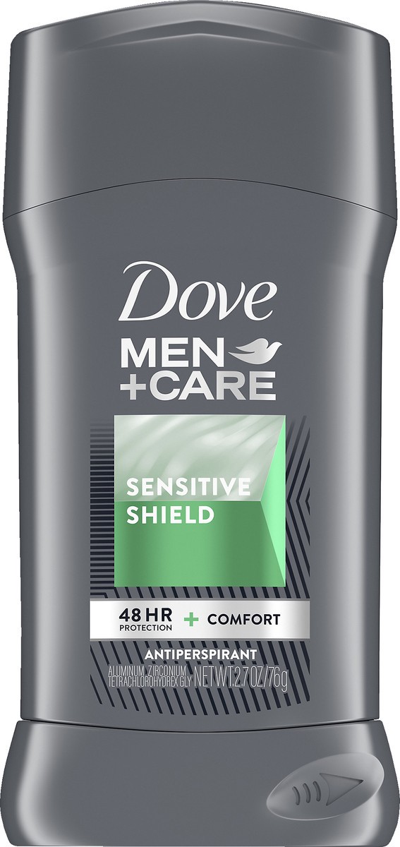 slide 3 of 3, Dove Men+Care Sensitive Shield Antiperspirant Deodorant Stick, 2.7 oz, 2.7 oz