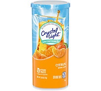 slide 1 of 1, Crystal Light Citrus Soft Drink With Caffeine, 2.53 oz