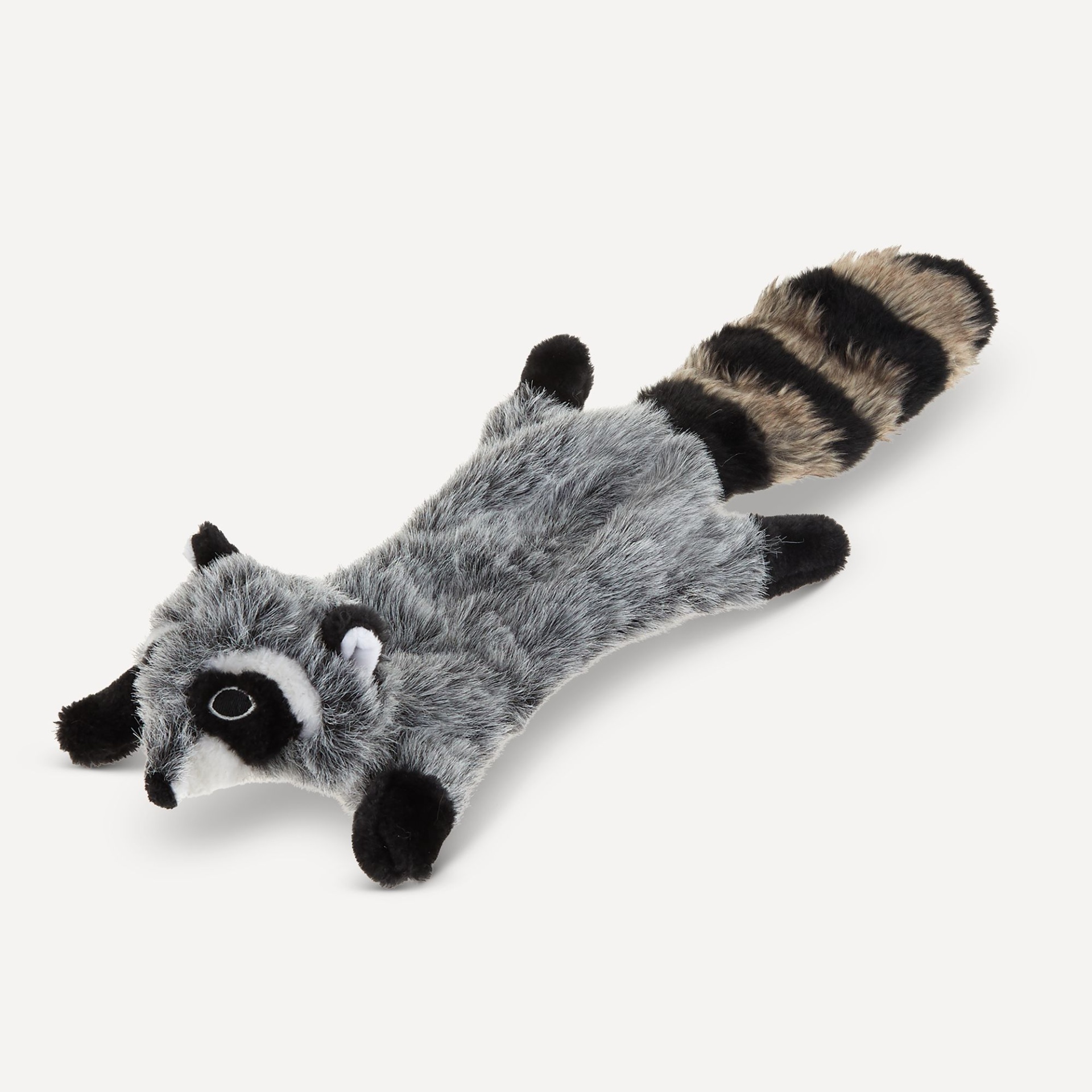 slide 1 of 1, Joyhound Top Paw Realistic Raccoon Flattie Dog Toy - Crinkle, Squeaker, 1 ct