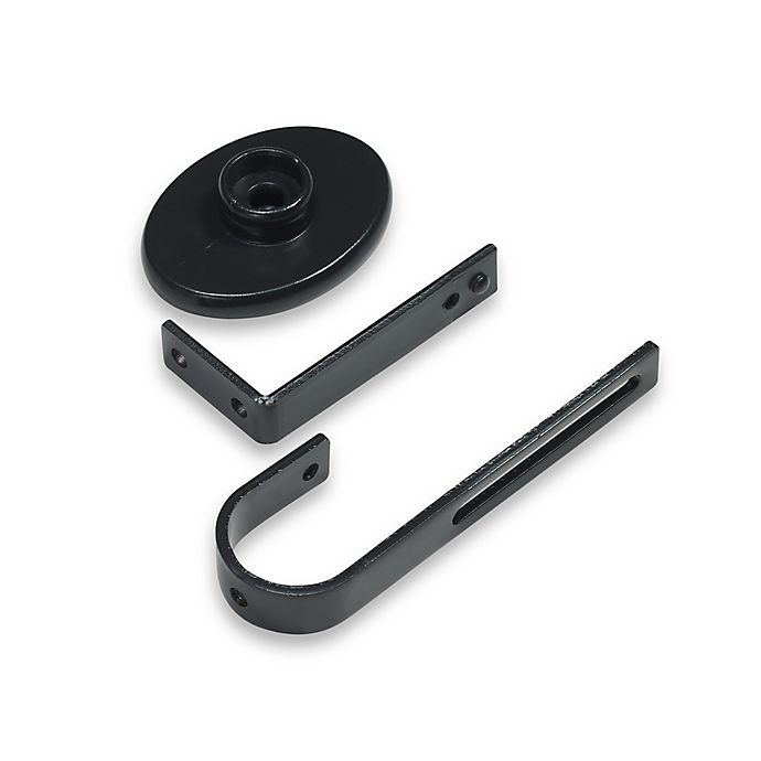 slide 1 of 1, Cambria Premier Complete Inside Mount Bracket - Satin Black, 2 ct