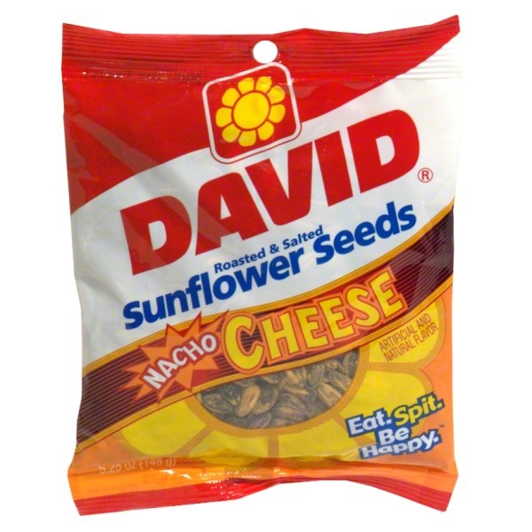 slide 1 of 1, DAVID Sunflower Seed Nacho, 1 ct
