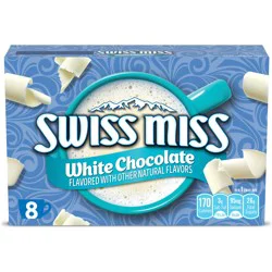 Swiss Miss White Chocolate Hot Drink Mix - 8 ct