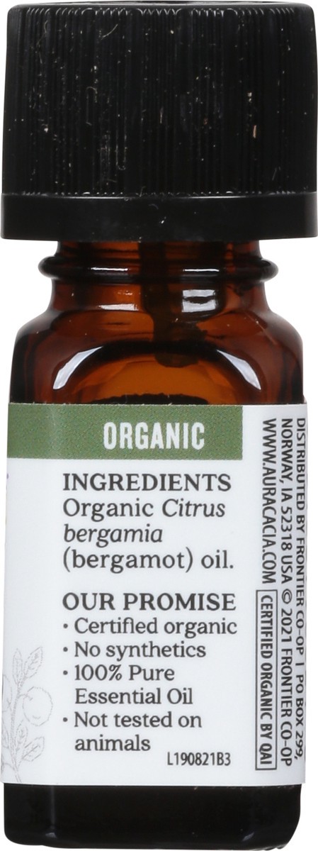 slide 7 of 9, Aura Cacia Organic Bergamot Pure Essential Oil 0.25 fl oz, 0.25 fl oz